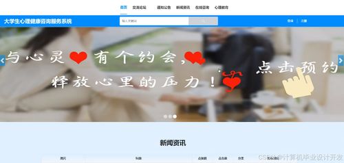 SpringBoot大学生心理健康咨询服务系统设计与实现（毕业设计源码62411咨询策划服务）